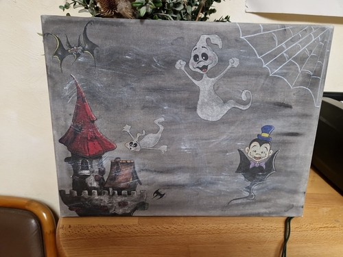 Leinwand bild beleuchtet - leinwand,