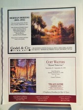 HERMAN HERZOG  ART PIECE VTG