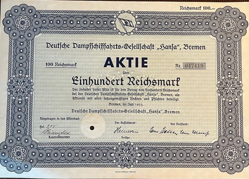 Deutsche aktie 100 - deutsche,