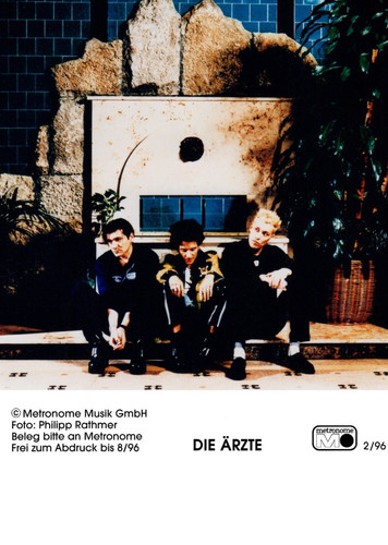 Die ärzte promo - Ärzte, 1996
