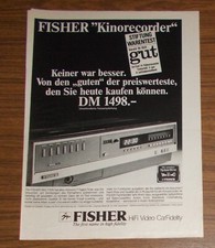 Seltene werbung vintage - vintage, fisher