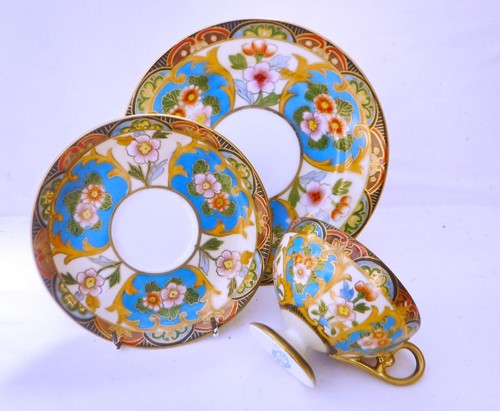 Noritake art deco teetrio - teetrio, mit