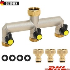 3-Wege Messing Wasserhahn