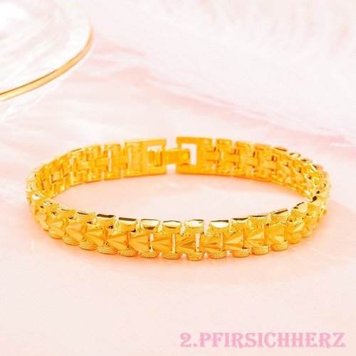 Armband gold 24k - gold, vergoldet