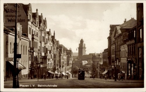 Plauen vogtland - ak,