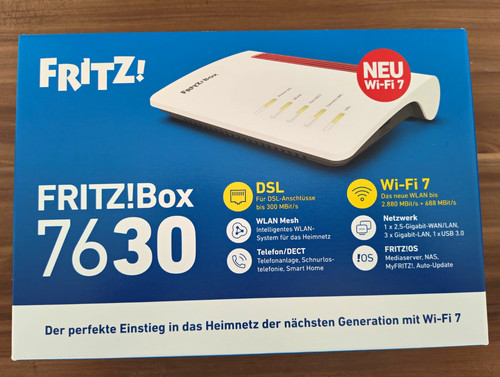 Fritz box 7630 - fritz!box, dsl
