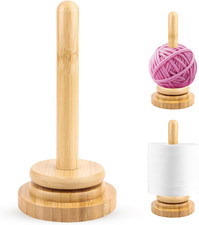 Tragbarer Garnhalter aus Holz