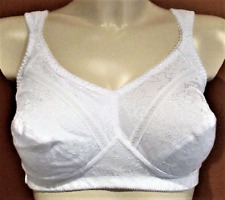 Amoena Nora Prothesen-BH Gr. 85 D oder 85 C R / L 0555r Lycra Soft-BH Weiß Neu 