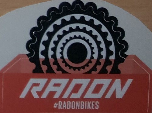 Radon aufkleber sticker - radon,