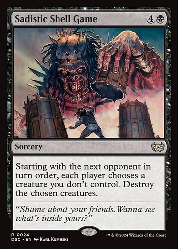 Mtg sadistic shell game - *mtg:,