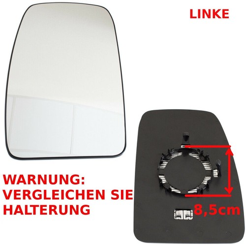 Spiegelglas beheizbar links - beheizbar,