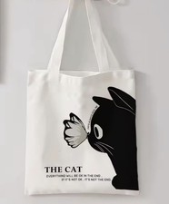  Leinen Tasche Beutel Katzen