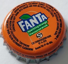 NEU! NEW! Kronkorken aus RUANDA RWANDA - FANTA (1)