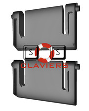 Ersatz Tastaturfüße für Logitech G710 / G710+