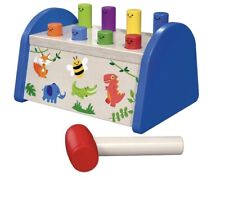 Klopfbank Buntes Holz