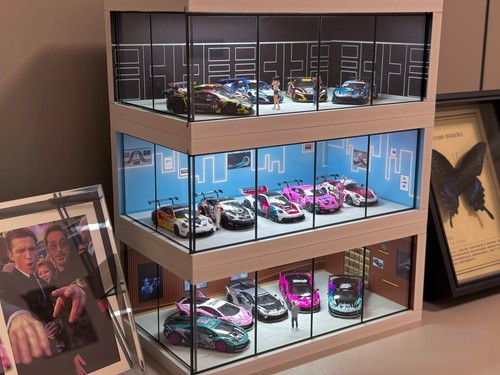 Diorama auto garage - 1:64,