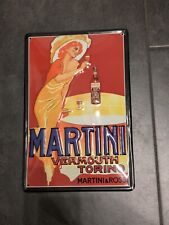 Martini Blechschild 20cmx30cm