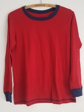 Nachthemd Schalfanzug Oberteil Herren Fabe Rot Gr.S