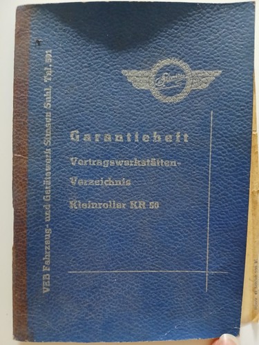 Garantieheft