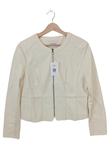 Orsay lederjacke beige 42 - orsay,