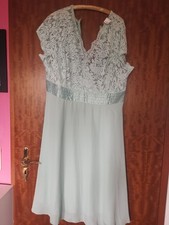 Damen Abendkleid Mintgrün Gr
