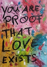 Gemälde - Liebe / Stärke /