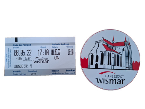 Wismar aufkleber und - wismar,