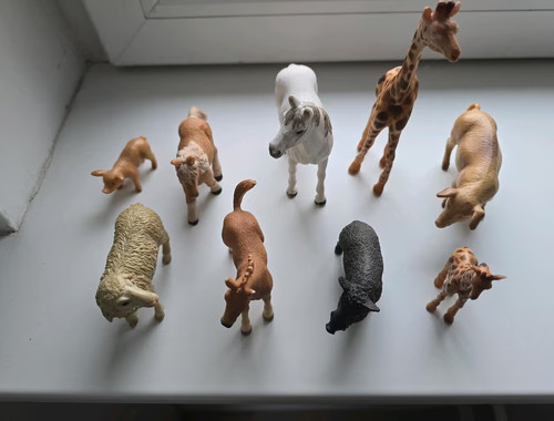 Schleich große sammlung rasse - große,