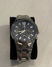 Adora A666 Herren Armbanduhr Chronograph Edelstahl Silber