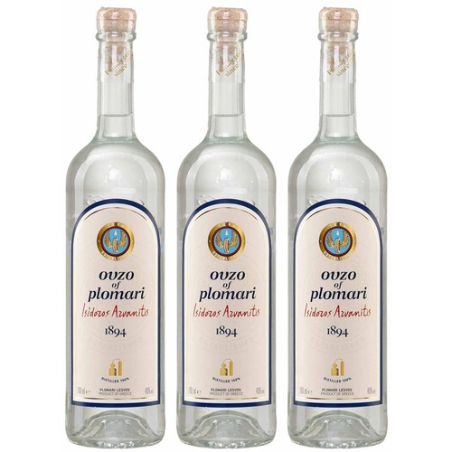 Ouzo plomari flasche - plomari, 3x