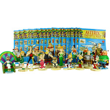 Plastoy Konvolut Sammlung Asterix und seine Welt Hefte Figuren Sammelfiguren Set