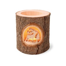 Teelichthalter Hirsch aus