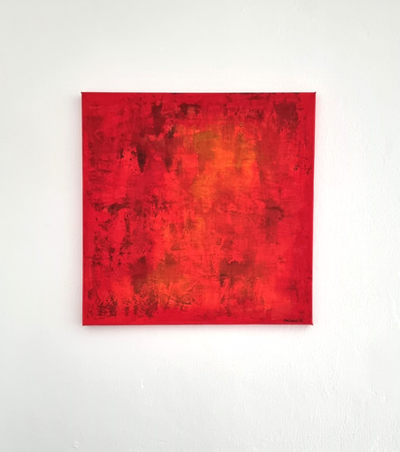 Original abstraktes acrylbild - abstraktes,
