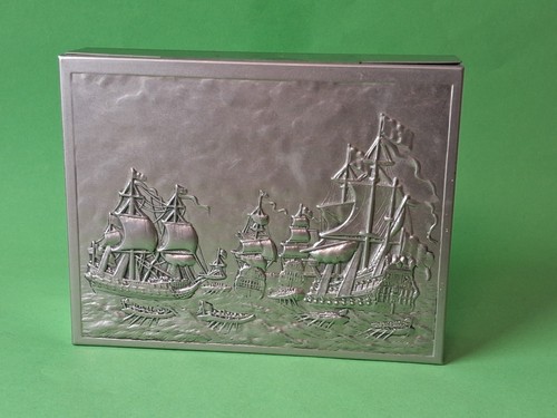 Vintage metallkassette - vintage,