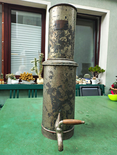 Alte antike fruchtpresse - alte,