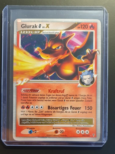 Pokemon glurak x holo - pokemon!, lv.