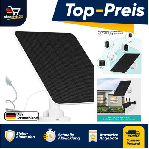 Solar panel usb für - panel, 6w