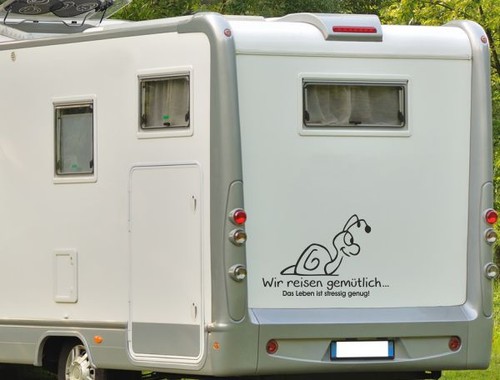 Aufkleber wohnwagen wohnmobil - aufkleber,