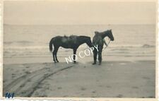 Foto WK 2 Soldat mit Pferd