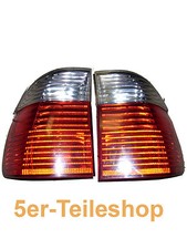 BMW E39 Touring Rücklicht Heckleuchte li. & re. aussen FACELIFT CELIS weiß #55