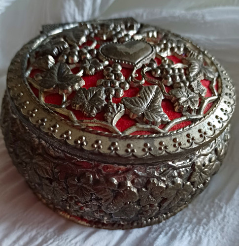Vintage runde metall - vintage,