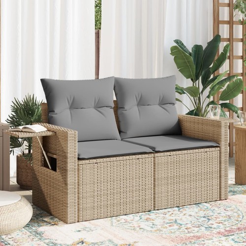 Gartensofa mit kissen - gartensofa,