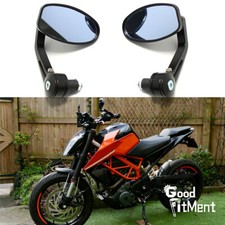 Für 790 125 200 250 390 690 890 1290 1 Paar Motorrad Lenkerendenspiegel Spiegel