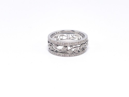 Beweglicher silber ring - beweglicher,