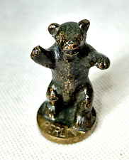 Vintage Mini Figur Bär Berlin