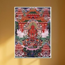 Tibetan Tangka Sakyamuni