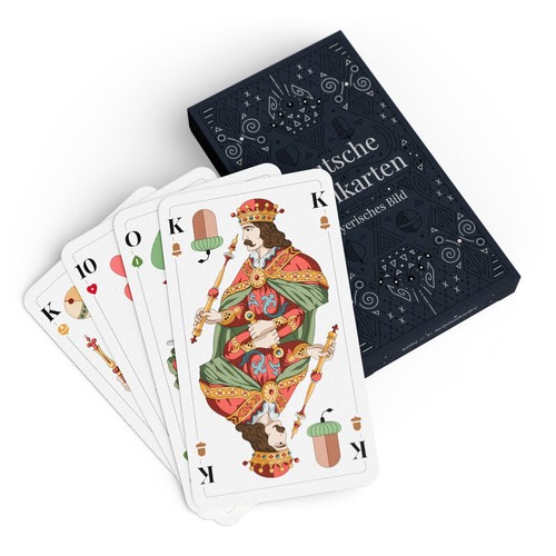 Schafkopf tarock karten - karten, set