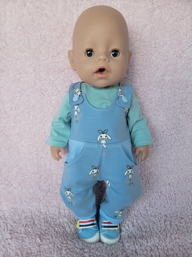 Puppenkleidung latzhose mit - puppenkleidung,