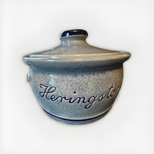 Heringstopf blue salt glaze - heringstopf,