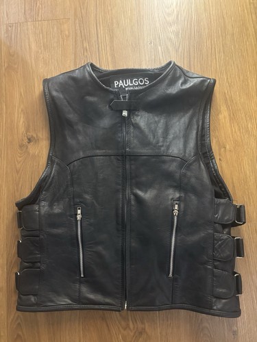 Paulgos lederweste kutte - paulgos,